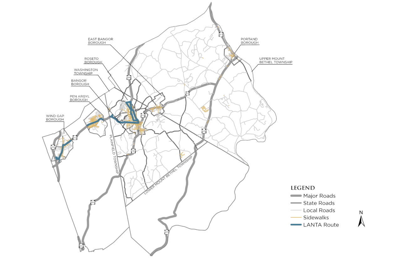 Existing Transportation Network